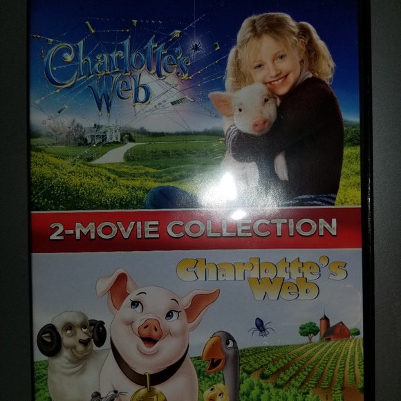 2 Movie Collection DVD: Charlotte's Web (2 versions) - Picture 1 of 3